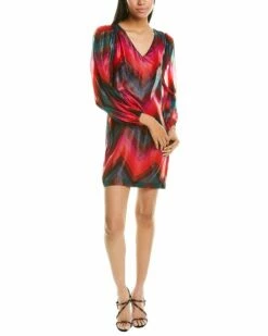Best Sale 🔔 Trina Turk Hitachi Silk-Blend Mini Shift 👗 Dress 👩 Women 👗 Dresses 😉