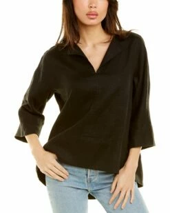 New ⭐ Trina Turk Ease Linen Top 👩 Women Tops ✨