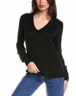 Cheap 🥰 Trina Turk Evangeline Wool-Blend Sweater 👩 Women Sweaters & Knits 😉