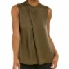 Buy 💯 Trina Turk Staycation Silk-Blend Top 👩 Women Tops 🎁