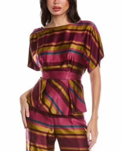 Deals 👍 Trina Turk Upbeat Top 👩 Women Tops 🌟