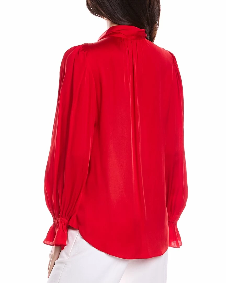 Best Sale ๐ฅ Trina Turk Hemmingway Silk-Blend Top ๐ฉ Women Tops ๐ฅฐ - Image 2