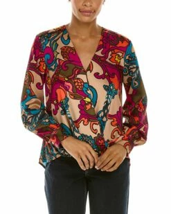 Hot Sale 🎉 Trina Turk Laurynn Top 👩 Women Tops 🔥