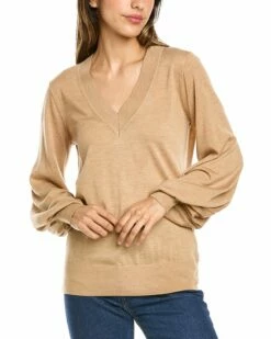 Budget ⭐ Trina Turk Evening Sun Wool Sweater 👩 Women Sweaters & Knits 👏