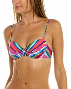 Outlet ⌛ Trina Turk Louvre Underwire 👙 Bikini Top 👩 Women Swimwear & Coverups 🧨