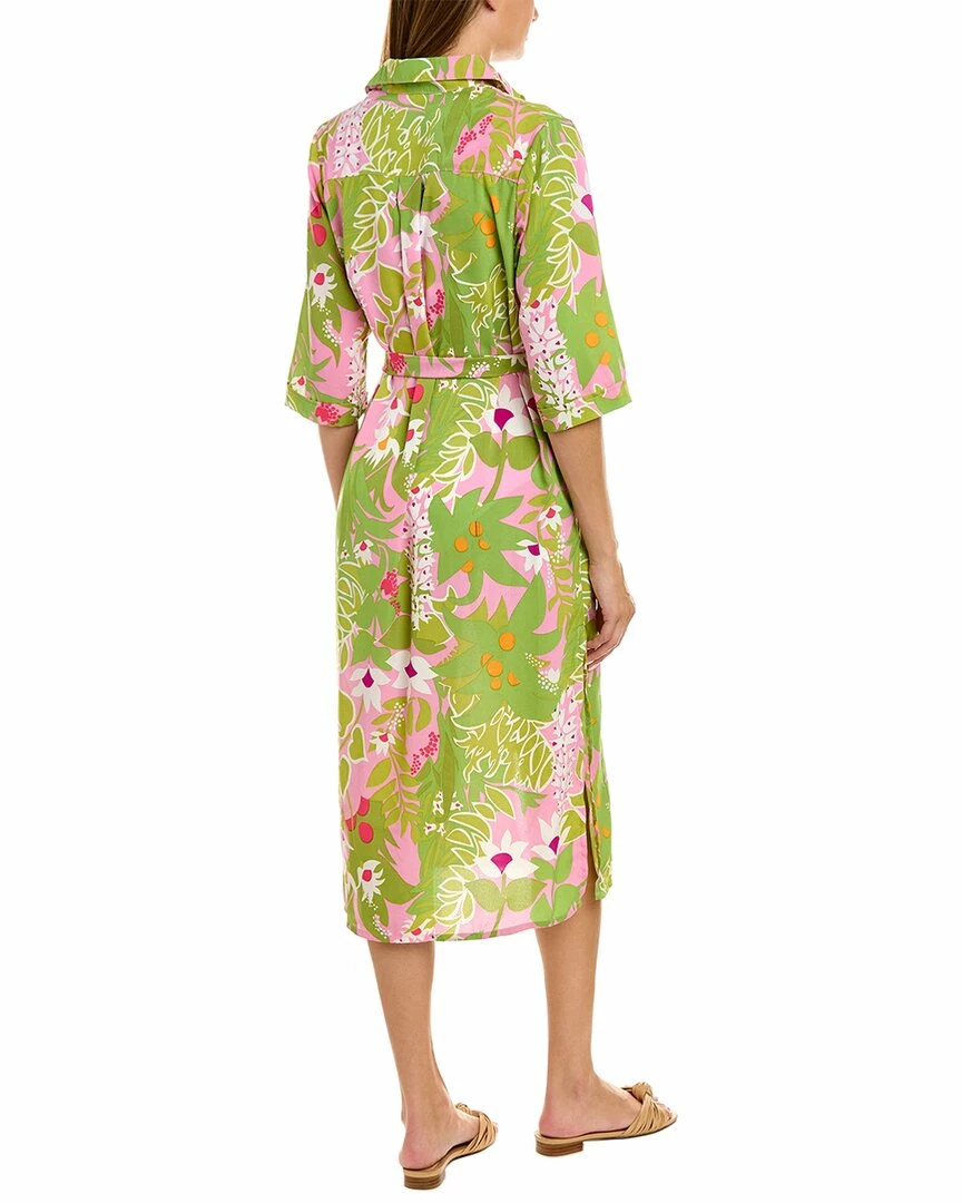 Budget 👍 Trina Turk La Palma Mid Button Up 👗 Dress 👩 Women Swimwear & Coverups 😍 - Image 2